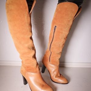 Vintage Suede Boots